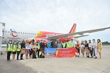vietjet khai truong duong bay noi dia thu 10 tai thai lan ket noi thu do bangkok va nakhon si thammarat